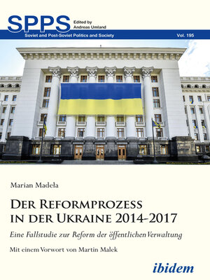 cover image of Der Reformprozess in der Ukraine 2014-2017